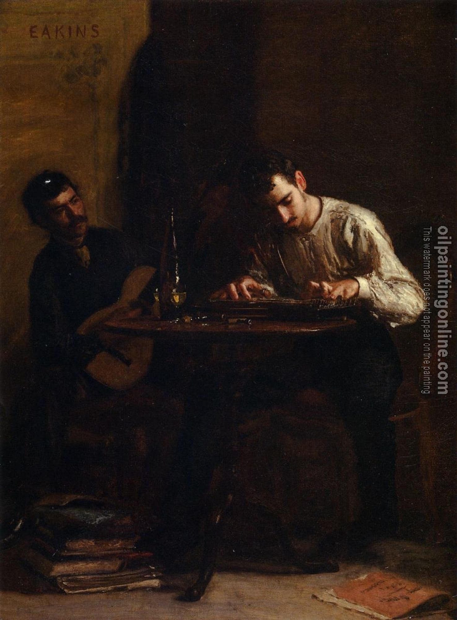 Eakins, Thomas - Professionals at Rehearsal